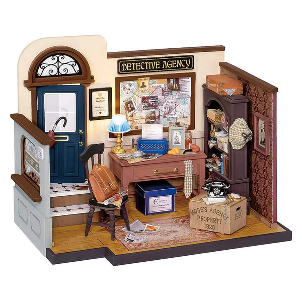 Mose's Detective Agency (DG157) - DIY Miniature House Kit