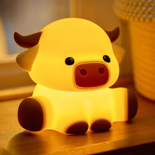 Highland Cattle Silicone Night Light