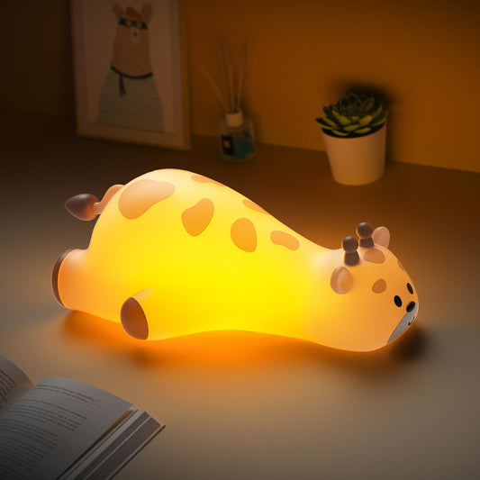 Giraffe Silicone Night Light