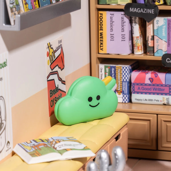 Rolife Fascinating Book Store Super Creator Miniature House