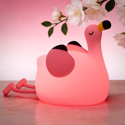 Flamingo Silicone Night Light
