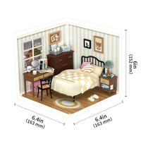 Sweet Dream Bedroom (DW009) - Super Creator Mini Room Kit