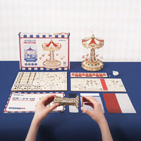 Swing Ride (EA02) - Rotating Music Box Display