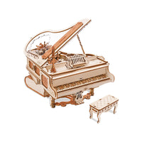 Magic Piano Mechanical Music Box (AMK81) - Self-Playing Piano Display