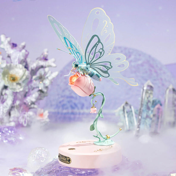 ROKR Butterfly Model (MI05P) - Light-Up Mechanical Butterfly