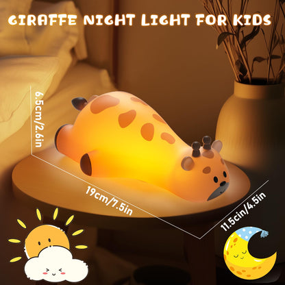 Giraffe Silicone Night Light
