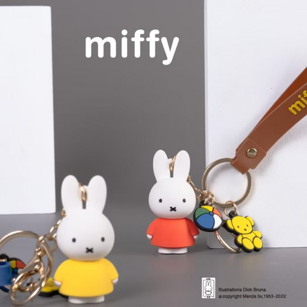 Miffy Classic Red Pendant Keyring