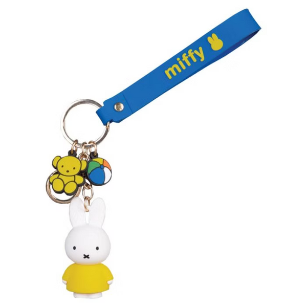 Miffy Classic Yellow Pendant Keyring
