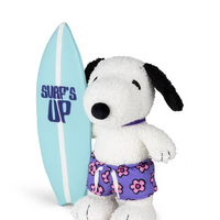 Snoopy Surf Dog 22 cm - 8.5 inch - White