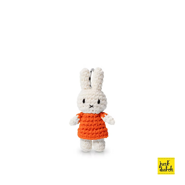 Miffy Handmade Orange Dress Keychain