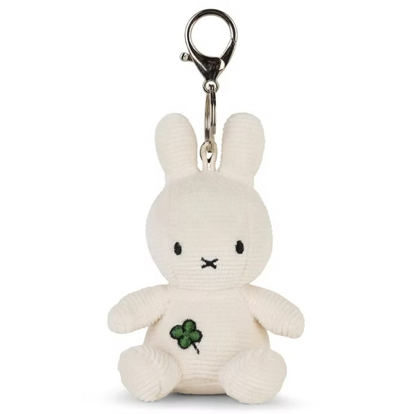 Bon Ton Toys - Miffy Four Leaf Clover Offwhite Keychain