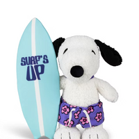 Snoopy Surf Dog 22 cm - 8.5 inch - White