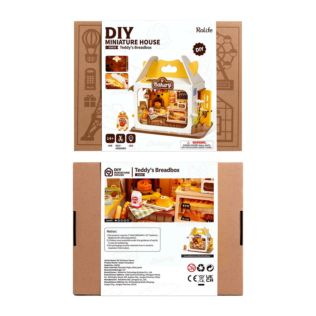 Rolife DIY Miniature House - Food Box Shop