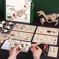ROKR Velociraptor (LD01) - Wind-Up Mechanical Dinosaur
