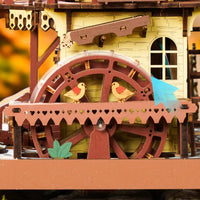 Cuckoo Clock (LC901C) - Functional Mechanical Clock Display