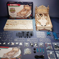 ROKR 3D Pinball Machine (EG01) - Sound & Light Tabletop Game
