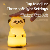 Cute Meerkat Silicone Squishy Night Light