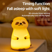 Cute Meerkat Silicone Squishy Night Light