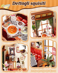 Rolife Miniature House Champs-Élysées Bistro