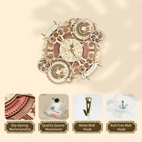ROKR Zodiac Wall Clock (LC601) - Functional Wall Clock Display