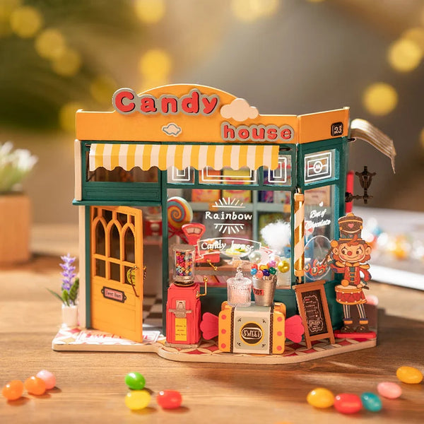 Rolife Rainbow Candy House (DG158) - DIY Miniature House Kit