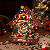 ROKR Christmas Cuckoo Clock (LCB01) - Christmas Clock Model Kit
