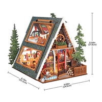 Rolife A-Frame Cabin (DG181) - DIY Miniature House Kit