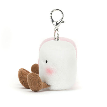 Amuseables Pair Of Marshmallows Bag Charm