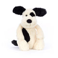 Jellycat Bashful Black & Cream Puppy - Medium
