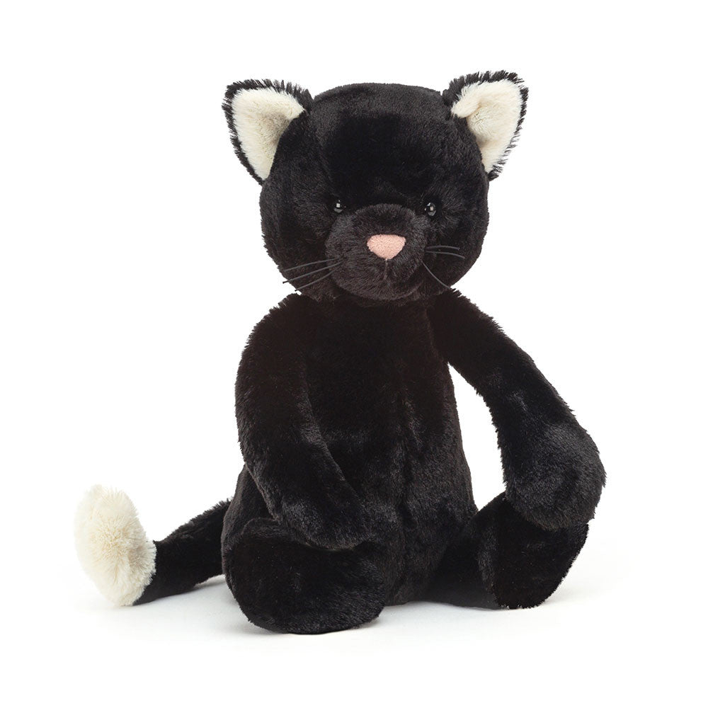 Bashful Black Kitten Original (Med)