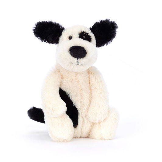 Bashful Black & Cream Puppy (small)