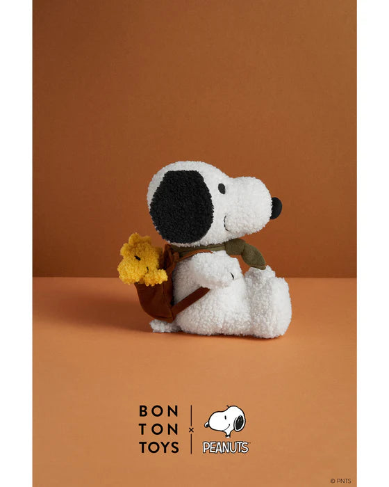 Snoopy with Woodstock in Backpack - 20 cm