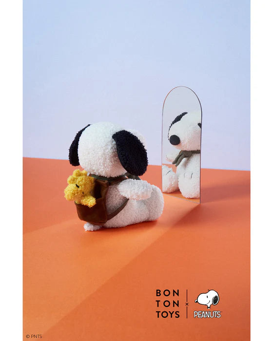 Snoopy with Woodstock in Backpack - 20 cm