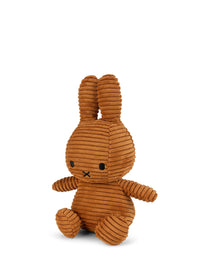 Miffy ECO Corduroy - 23 cm - Cinnamon