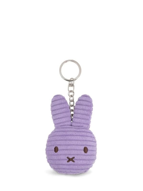 Bon Ton Toys - Miffy Flat Eco Corduroy Lilac Keychain