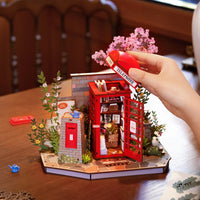 Rolife Blossom Book Booth (TGS05) - Light-Up 3D Wooden Puzzle