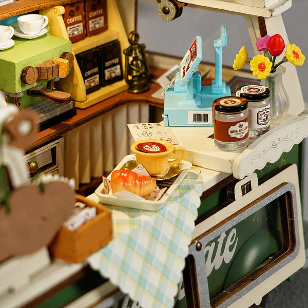 Rolife Leo's Coffee Truck (TGS07) - 3D Wooden Puzzle