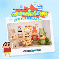 52Toys Crayon Shinchan Happy Bucket Plush Keychain Series