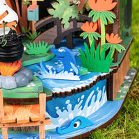 Rolife Moomintroll’s Forest Camp (DA010) - DIY Miniature House
