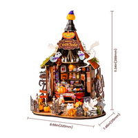 Rolife Haunted Candy House (DG186) - DIY Miniature House Kit