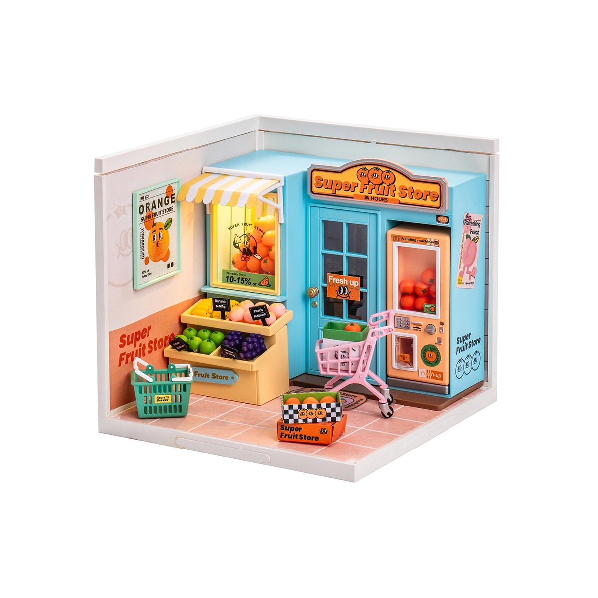 Rolife Super Fruit Store Super Creator Miniature House DW003