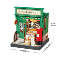 Century Post Office (DS037) - DIY Miniature House Kit