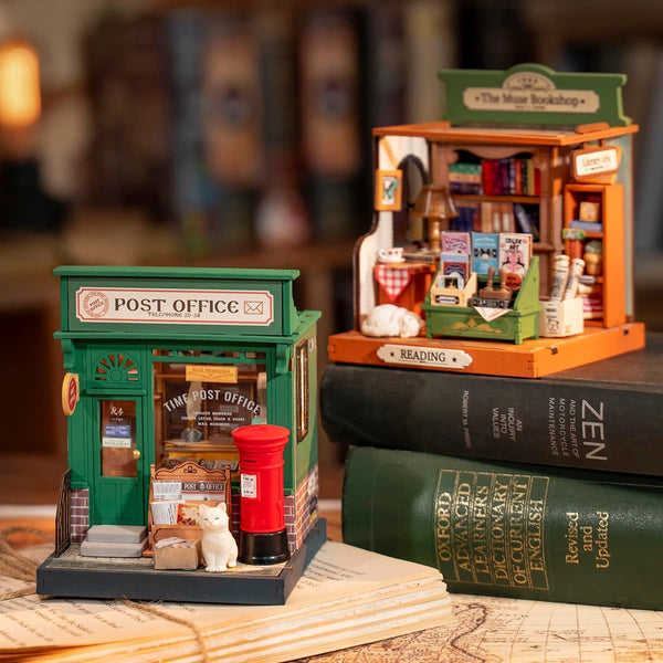 The Muse Bookshop (DS040) - Cozy DIY Miniature House