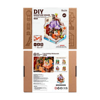 Sea Holiday Restaurant (DS039) | Coastal DIY Miniature House