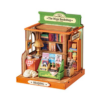 The Muse Bookshop (DS040) - Cozy DIY Miniature House