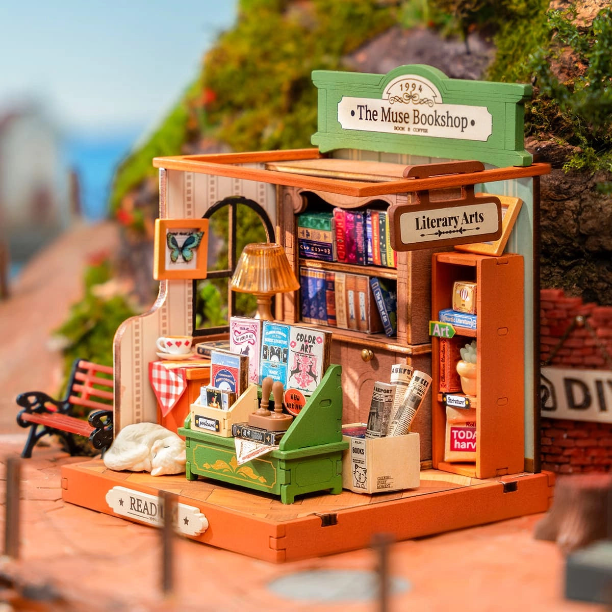 Rolife DIY Miniature House - The Muse Bookshop
