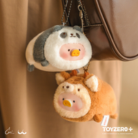LuLu the Piggy - Animal Party Vol. 2 Stick Together PVC Face Plush Keychain Blind Box