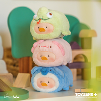 LuLu the Piggy - Animal Party Vol. 2 Stick Together PVC Face Plush Keychain Blind Box