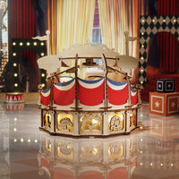 Tilt-A-Whirl (EA04) | Rotating Music Box Display