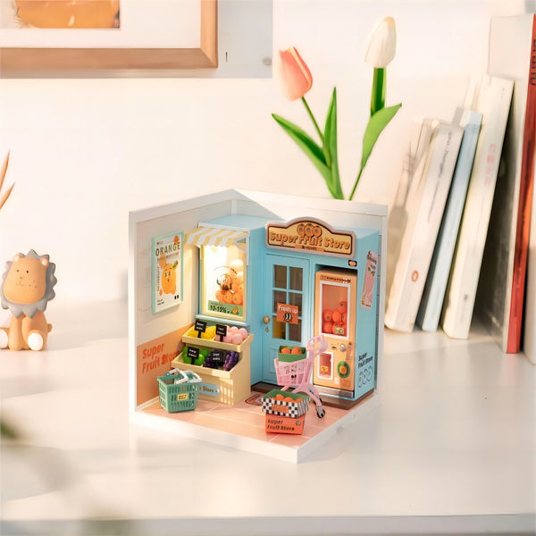 Robotime Rolife DIY Plastic Superstore Daily VC Fruit Store